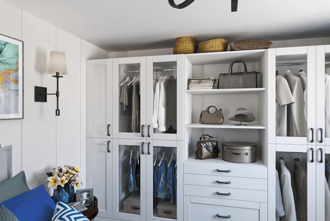 Menards closet online organizer